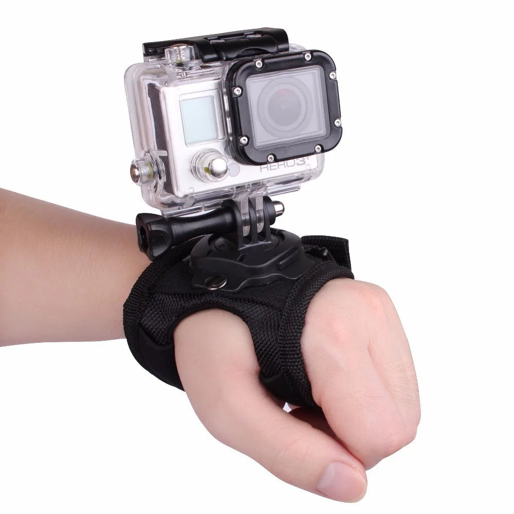 360° Hand Strap Mount for Action Cameras