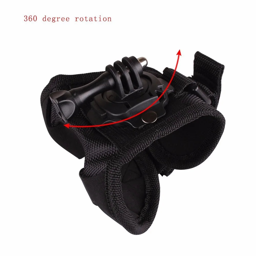 360° Hand Strap Mount for Action Cameras